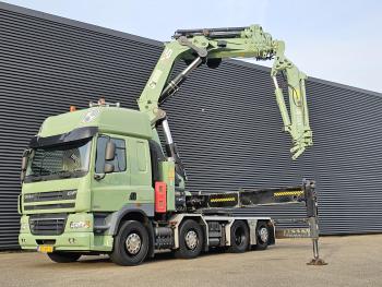 DAF CF 85.410 / HIAB 70TM + JIB / 8X2 / KRAN/CRANE